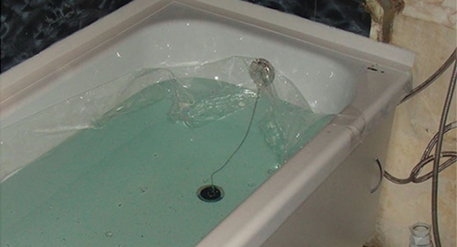 Установкой акрилового вкладыша | Ильинский Погост